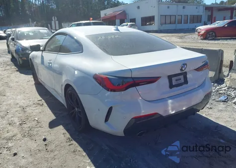 2021 BMW 430I z USA, uszkodzony, nr VIN WBA53AP06MCG93461